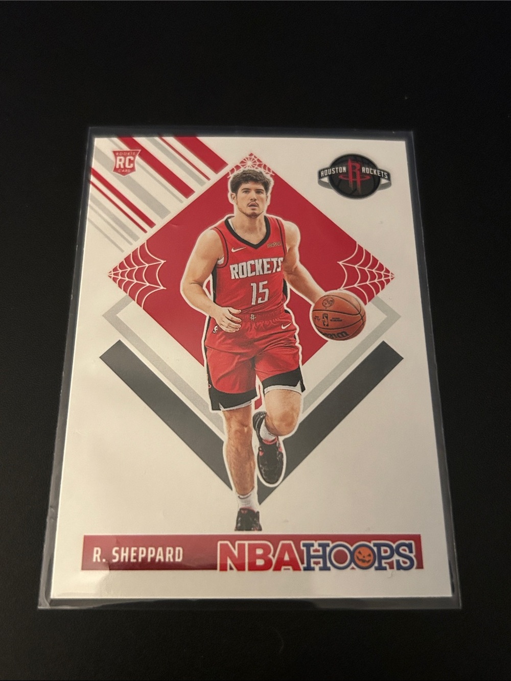 Panini Houston Rockets Reed Sheppard Haunted Hoops Basketball Card